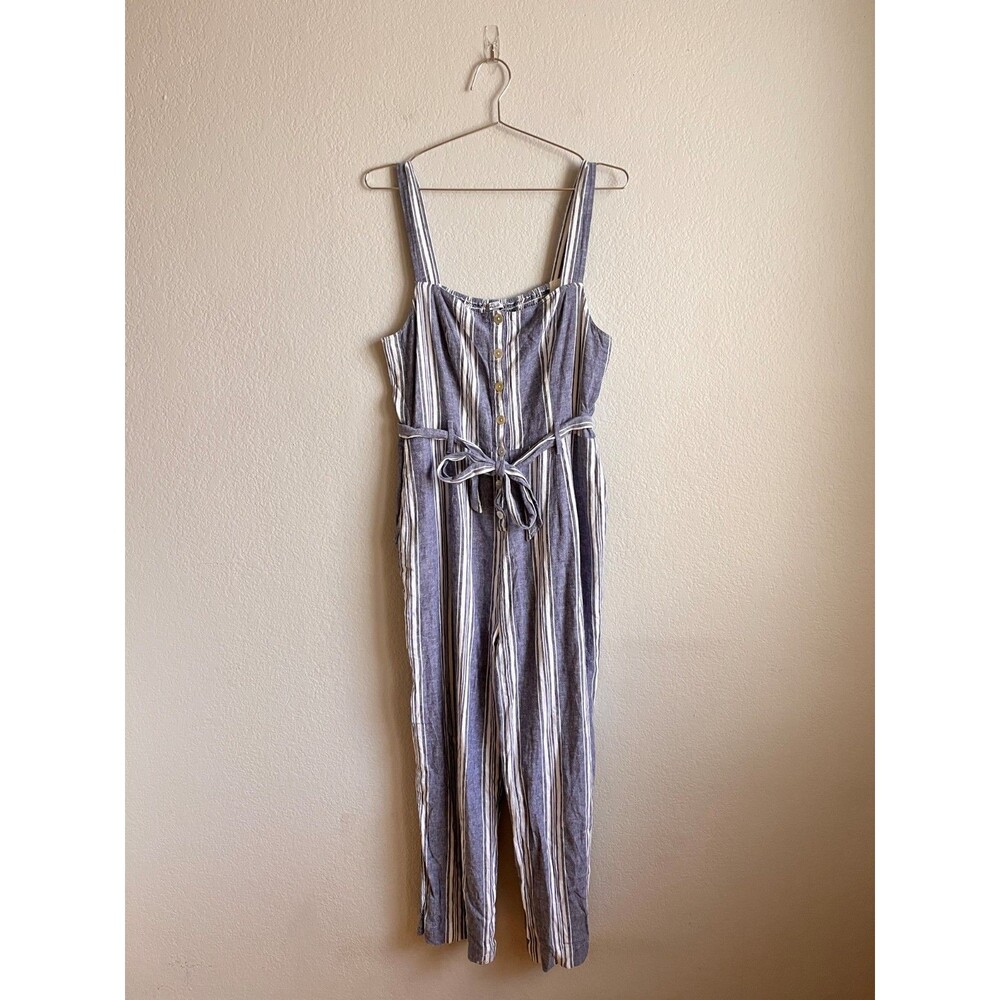 Rails Kyra Jumpsuit in Seaport Stripe Size LARGE